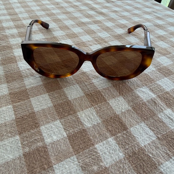 Gucci Women's Brown Sunglasses - Picture 14 of 16